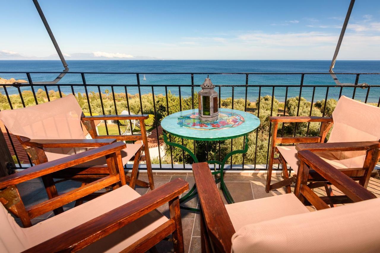 Eros Pittoresque Retreats - Perfect Location, Panoramic Seaview Короні Екстер'єр фото